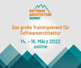 Jetzt Teilnahme an dem Software Architecture Summit sichern!