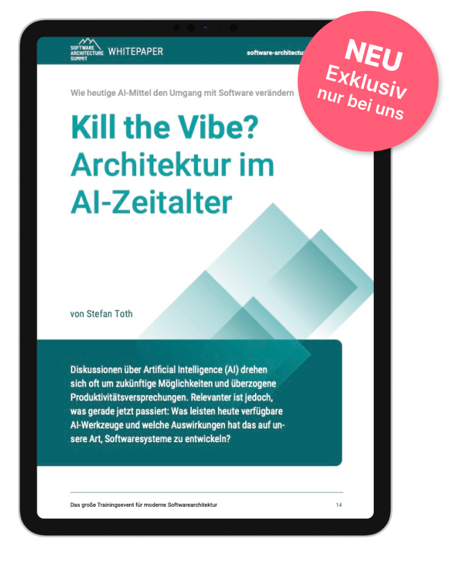Vorschau Whitepaper GenAI in der Softwarearchitektur